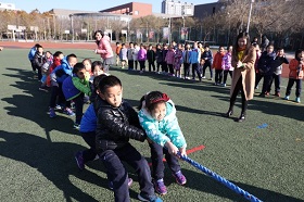 一根绳，一条心——北京市新英才学校小学部拔河比赛