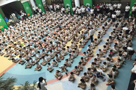 见证成长 收获幸福——记新英才小学部低段结业式