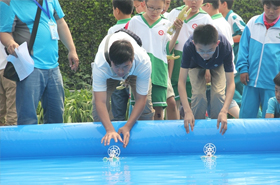 我校参加2015年顺义区中小学生航海模型竞赛