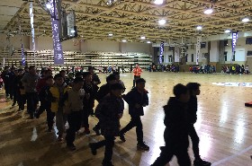 锻炼身体从跑步开始 ——记新学期第一周高小部早操